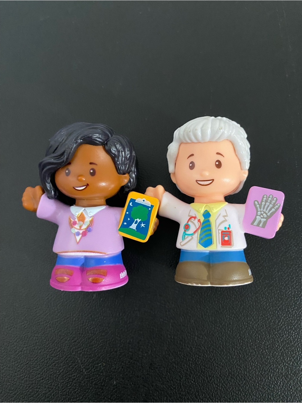 Little People 2015 2 Set Dr. Nathan & Teacher Fisher Price Mattel